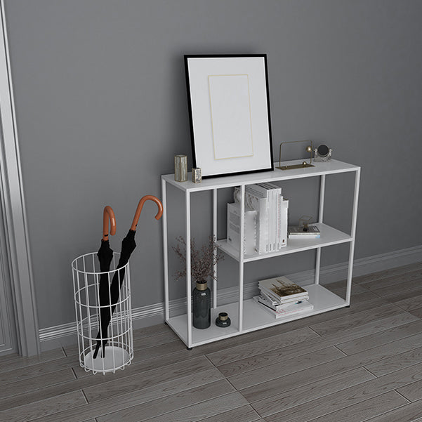 Etagere Metal Bookshelf Industrial Open Back Storage Bookcase