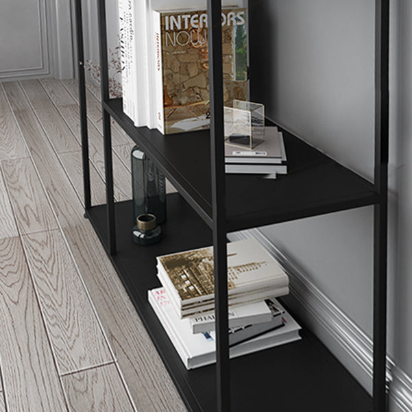 Etagere Metal Bookshelf Industrial Open Back Storage Bookcase