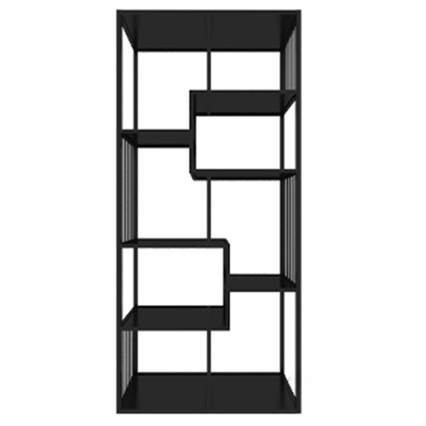 Nordic Home Office Bookshelf Metal Open Back Etagere Bookcase