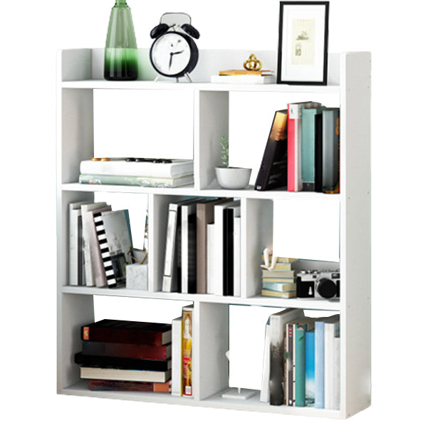 Wooden Bookcase Modern Style Minimalist Home Office Bookshelf