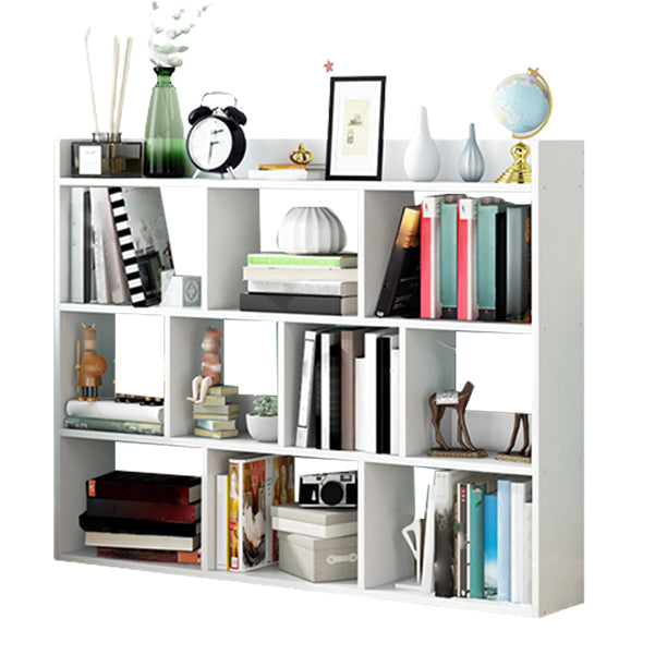 Wooden Bookcase Modern Style Minimalist Home Office Bookshelf