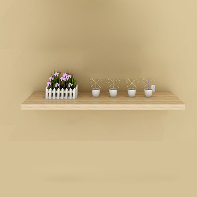 Modern Manufactured Wood Floating Bookcase 5.5" Wide Bookshelf