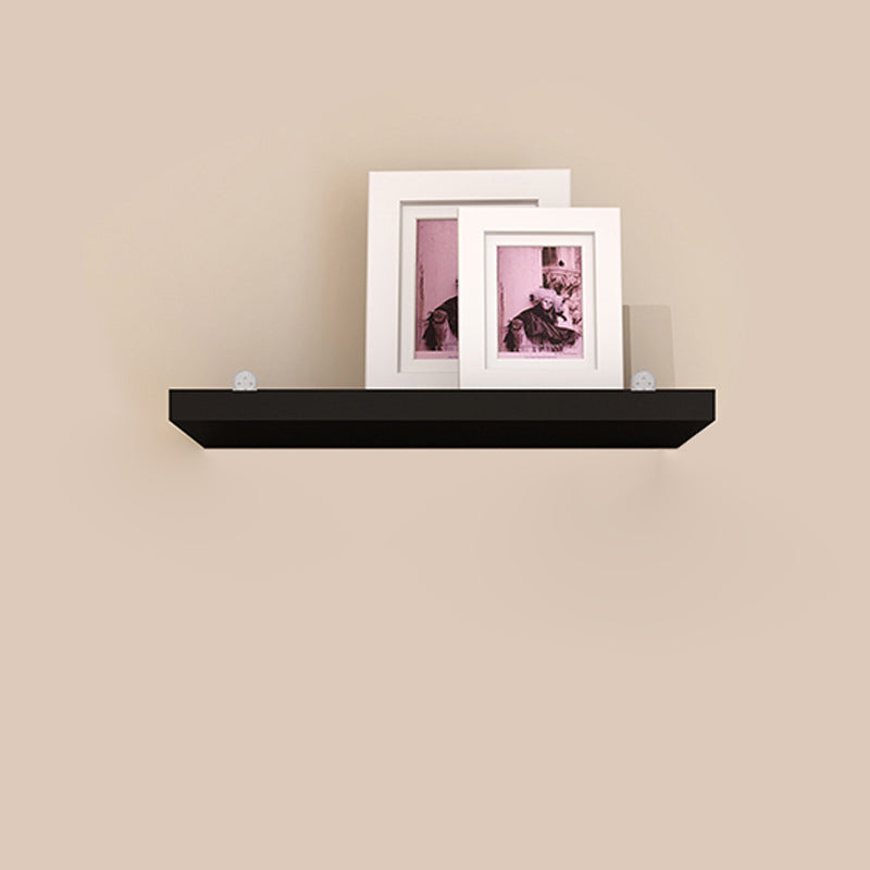 Modern Manufactured Wood Floating Bookcase 5.5" Wide Bookshelf