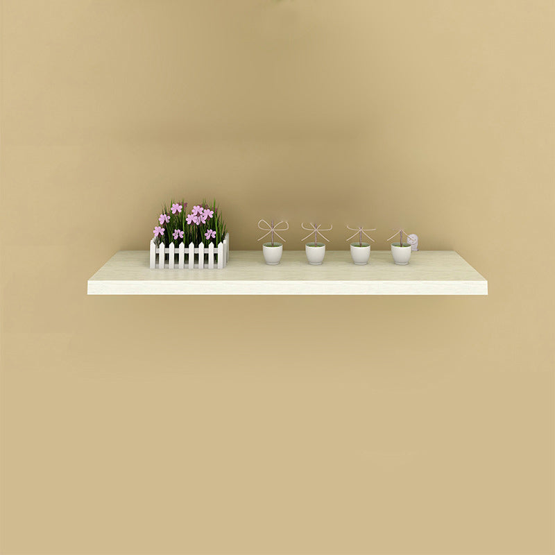 Modern Manufactured Wood Floating Bookcase 5.5" Wide Bookshelf