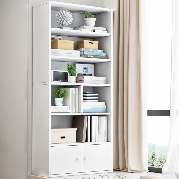 Wooden Bookcase Modern Style Home Office Standard Book Shelf