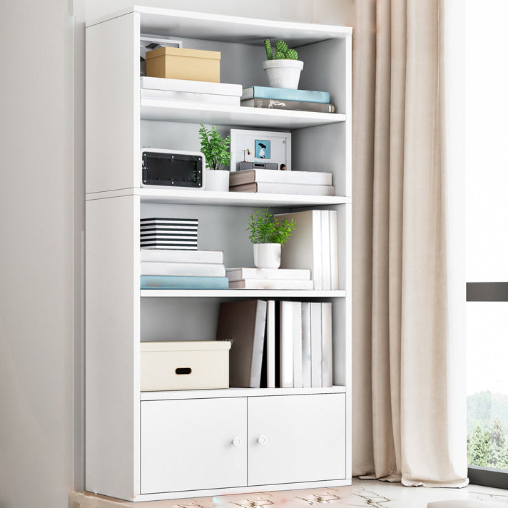 Wooden Bookcase Modern Style Home Office Standard Book Shelf
