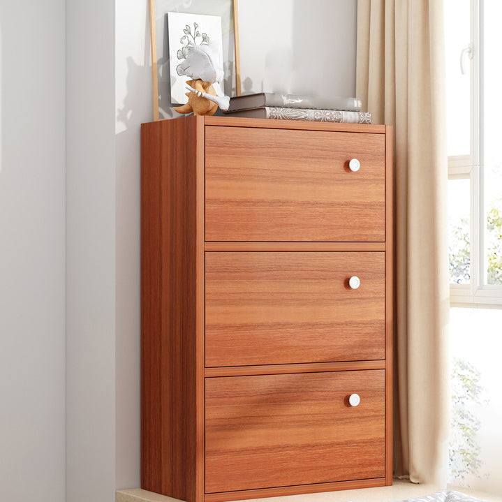 Wooden Bookcase Modern Style Home Office Standard Book Shelf