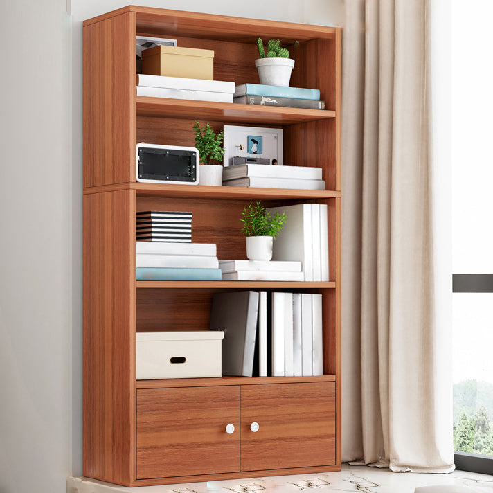Wooden Bookcase Modern Style Home Office Standard Book Shelf