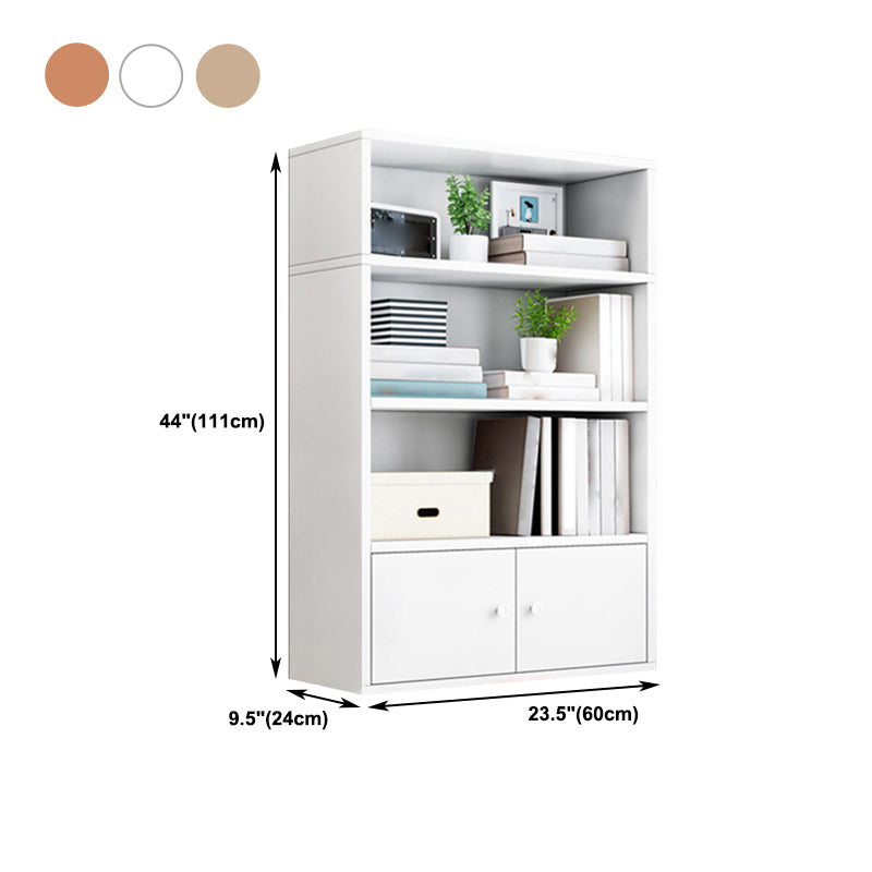 Wooden Bookcase Modern Style Home Office Standard Book Shelf