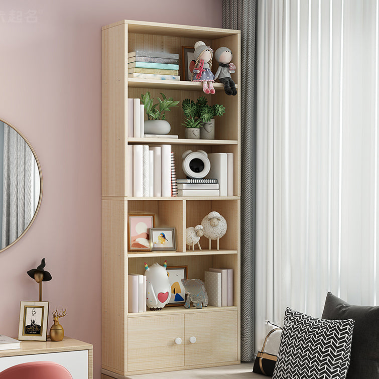 Wooden Bookcase Modern Home Living Room Bedroom Rectangular Bookshelf