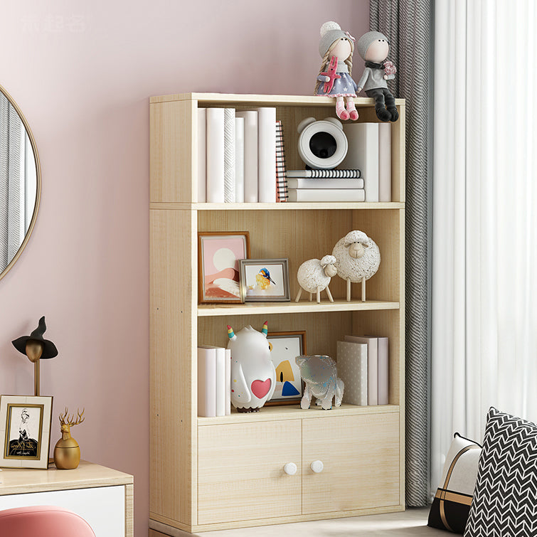 Wooden Bookcase Modern Home Living Room Bedroom Rectangular Bookshelf