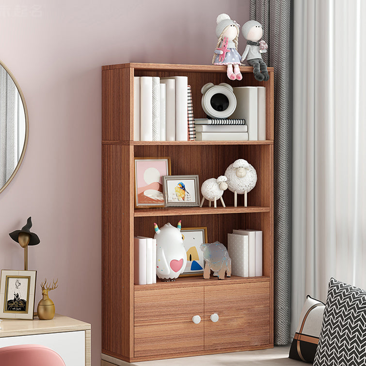 Wooden Bookcase Modern Home Living Room Bedroom Rectangular Bookshelf