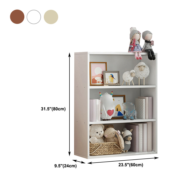 Wooden Bookcase Modern Home Living Room Bedroom Rectangular Bookshelf