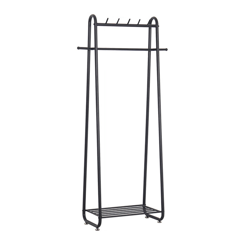 Metal Entryway Kit, Hooks and Hanging Rail Metal Coat Hanger