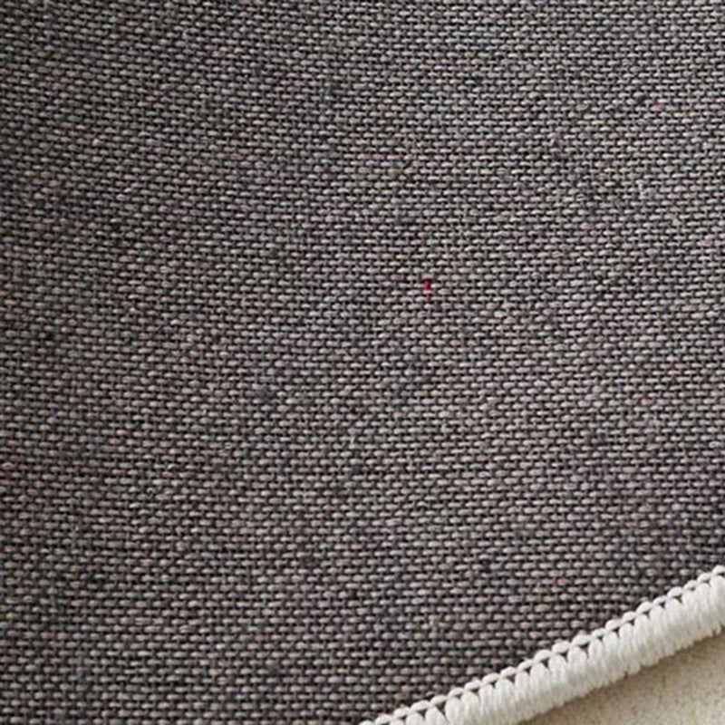 Round Ink Painting Carpet Modern Polyester Rug Stain Resistant Indoor Rug for Living Room