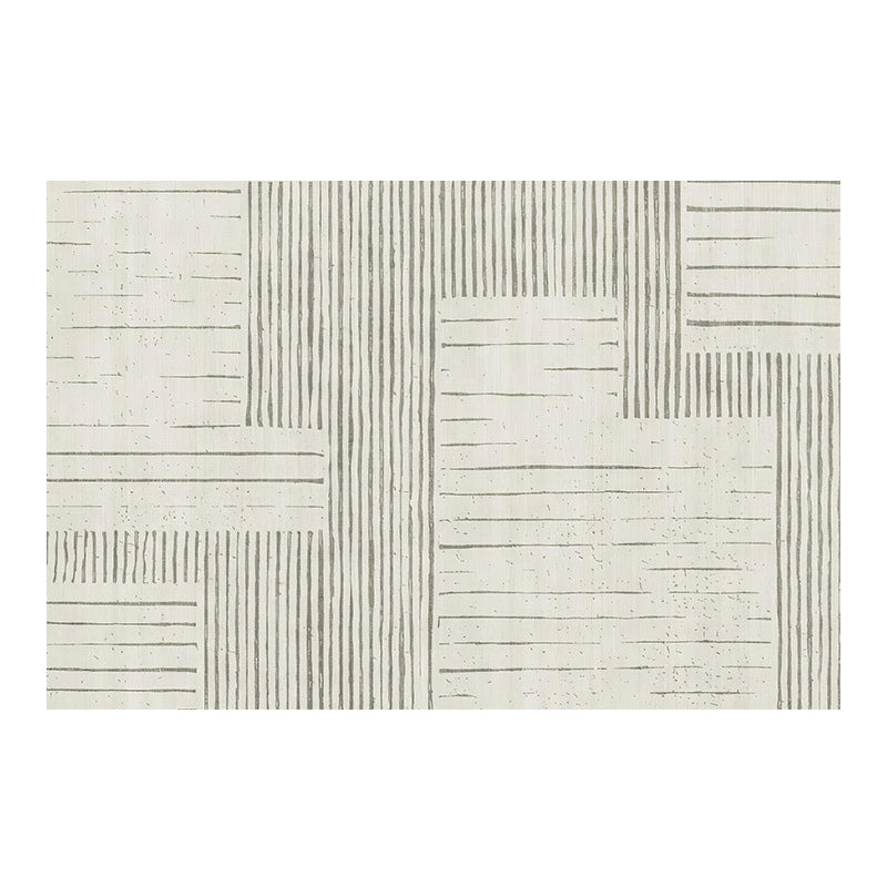 Creative Area Rug Abstract Pattern Carpet Polyester Stain Resistant Rug for Living Room