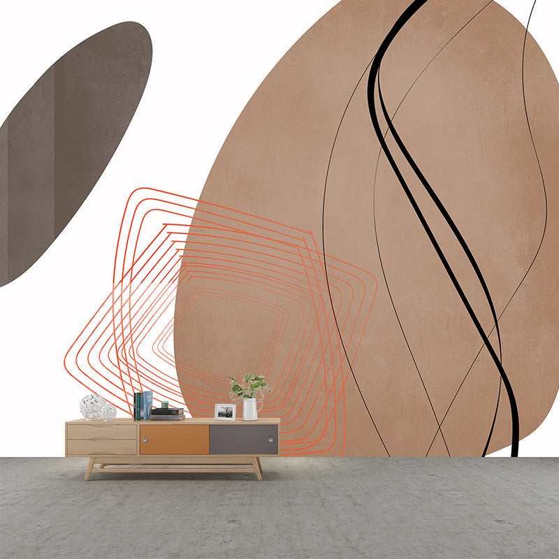 Decorative Wall Mural Wallpaper Bohemian Style Sitting Room Wall Mural