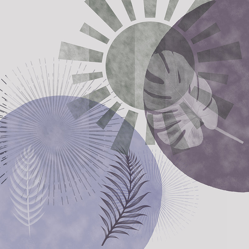 Illustration Wall Mural Wallpaper Bohemian Style Sitting Room Wall Mural