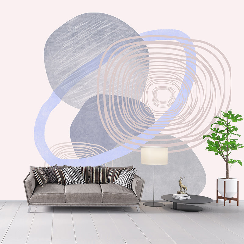 Illustration Wall Mural Wallpaper Bohemian Style Sitting Room Wall Mural