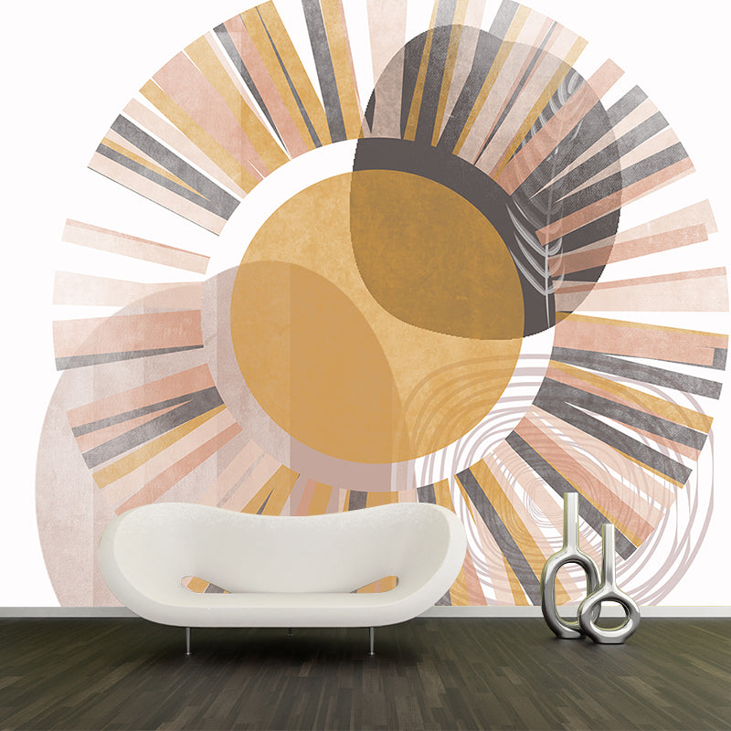 Illustration Wall Mural Wallpaper Bohemian Style Sitting Room Wall Mural