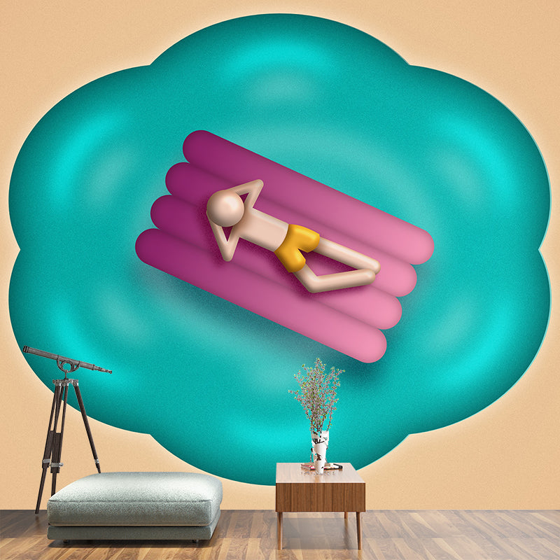 Illustration Environment Friendly Mural Wallpaper Universe Living Room Wall Mural