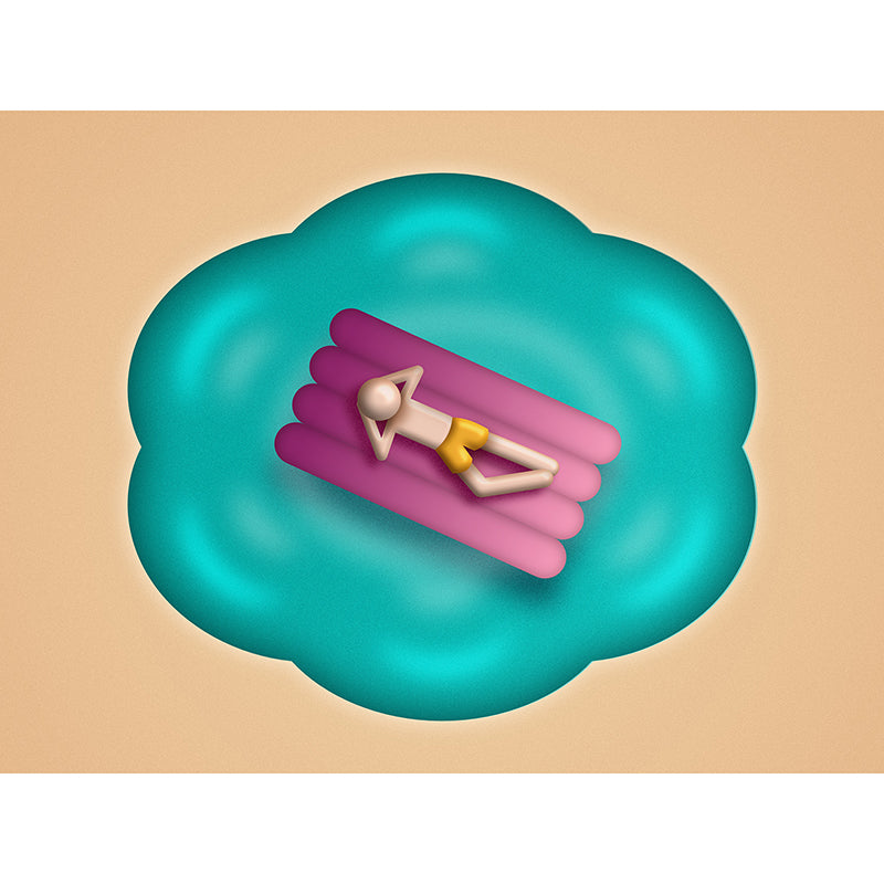 Illustration Environment Friendly Mural Wallpaper Universe Living Room Wall Mural