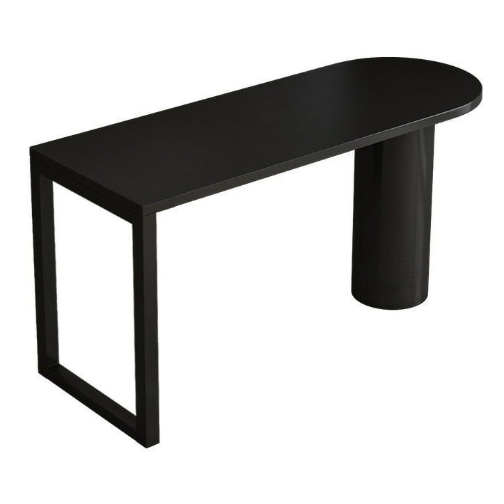 Specialty Wood Top Bar Table Matte Finish Contemporary Pub Table