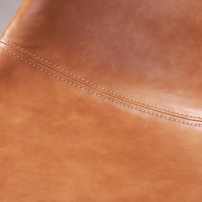 Contemporary Style Bar-stool Bucket Bar Stool with Metal Legs for Home