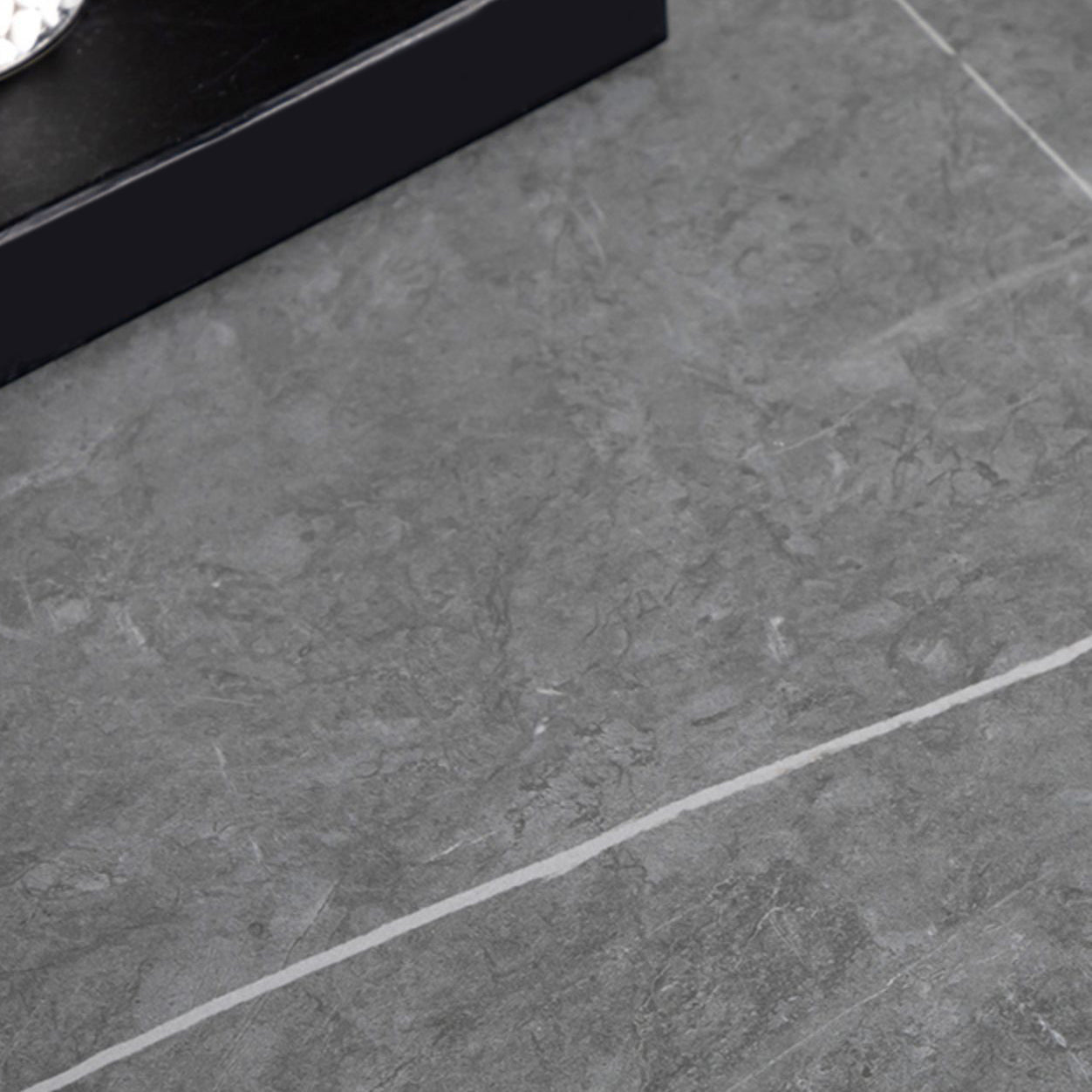 Modern 1/3 Pieces Bar Table Set Round Stone Counter Table with Backrest Stools