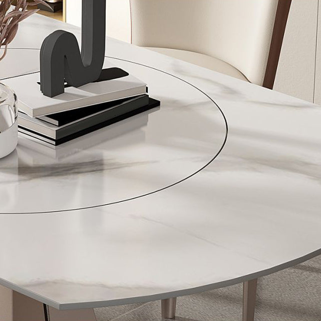 Modern Sintered Stone Dining Table Set 1/2/5/7 Pieces Dining Set for Home Use