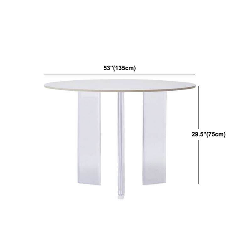 Contemporary Dining Room Set 1/2/3 Pcs Sintered Stone Top Table with Chairs