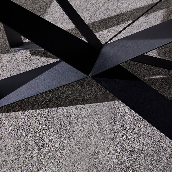 Modern Dining Set 1/4/5/7 Pcs Rectangle Dining Table with Wingback Chairs