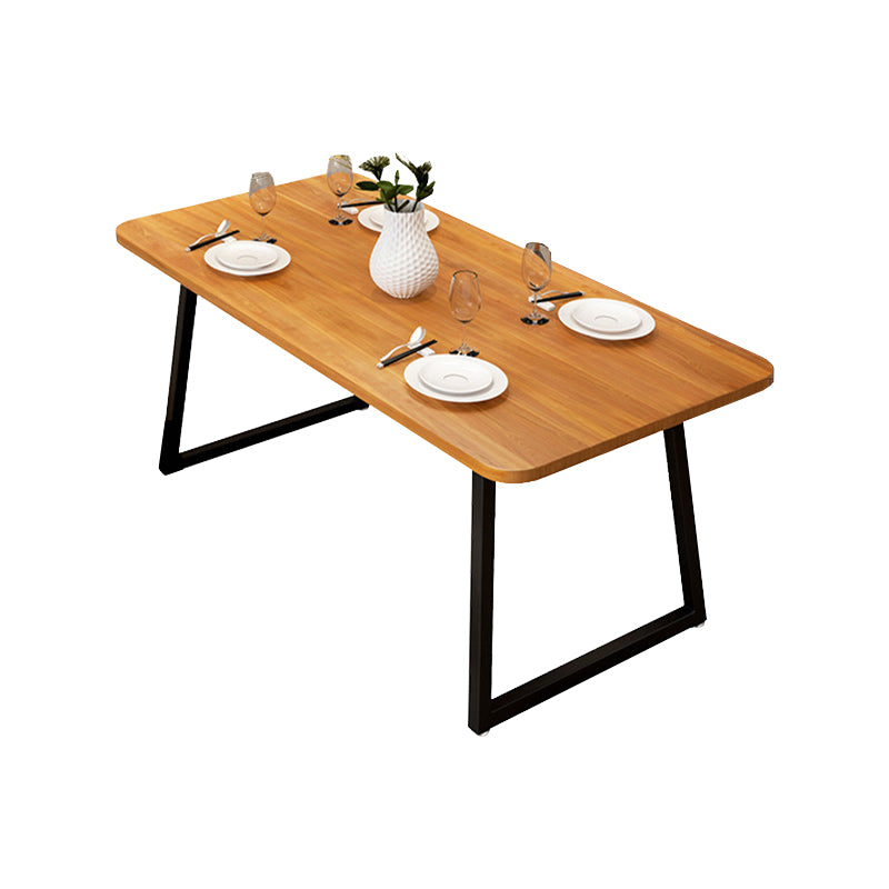 Industrial Dining Set 1/2/5 Pcs Solid Wood Dining Table and Chairs