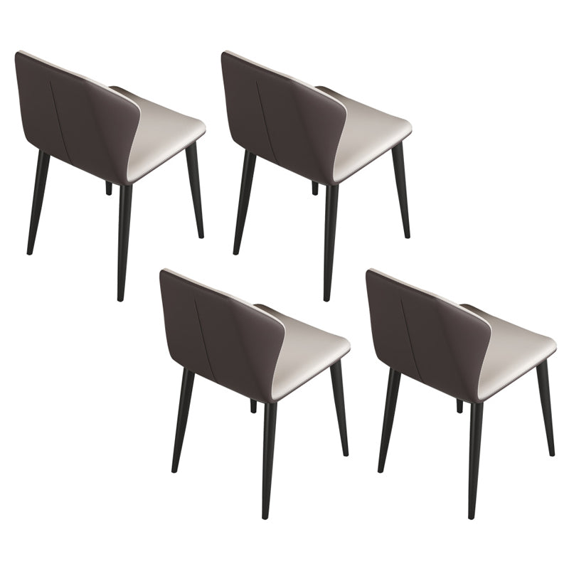 Modern Dining Table Set 1/4/5/7 Pcs Rectangle Dining Table Set with Wingback Chairs