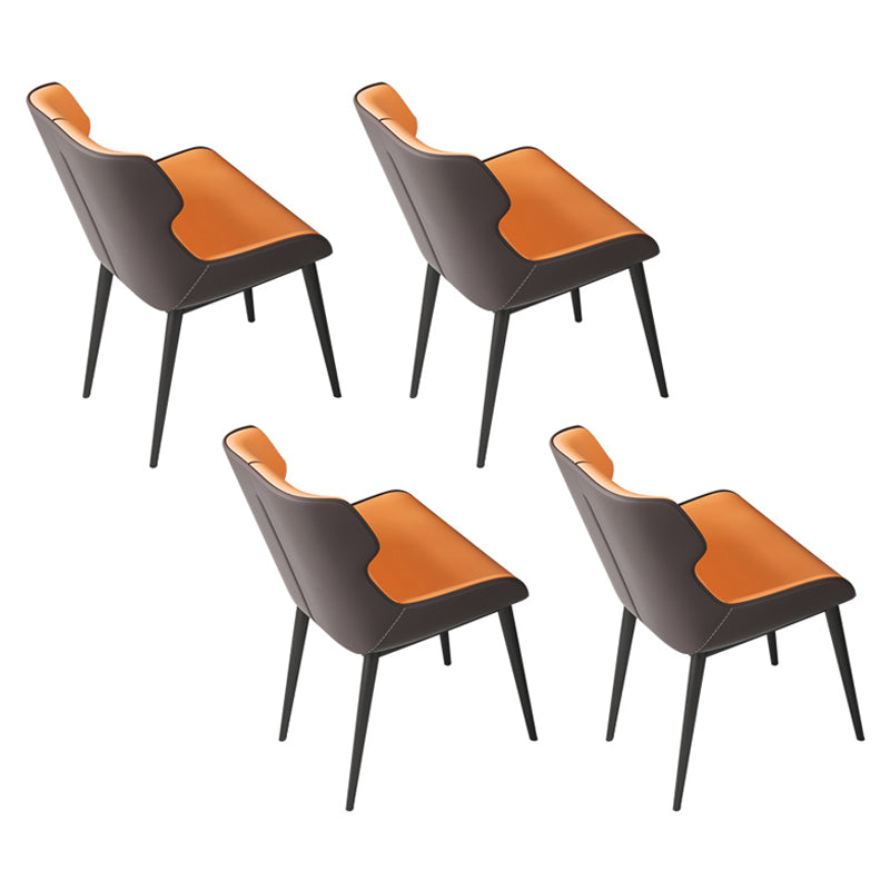 Modern Dining Table Set 1/4/5/7 Pcs Rectangle Dining Table Set with Wingback Chairs