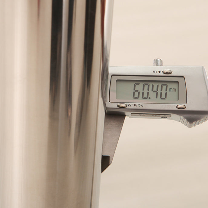 Metal Contemporary Dining Table Clear Glass Top Table for Dining Room