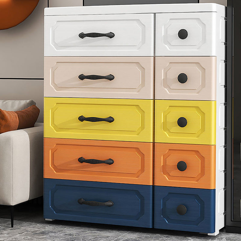 Contemporary Cabinet With Drawer Plastic Storage Cabinet for Home