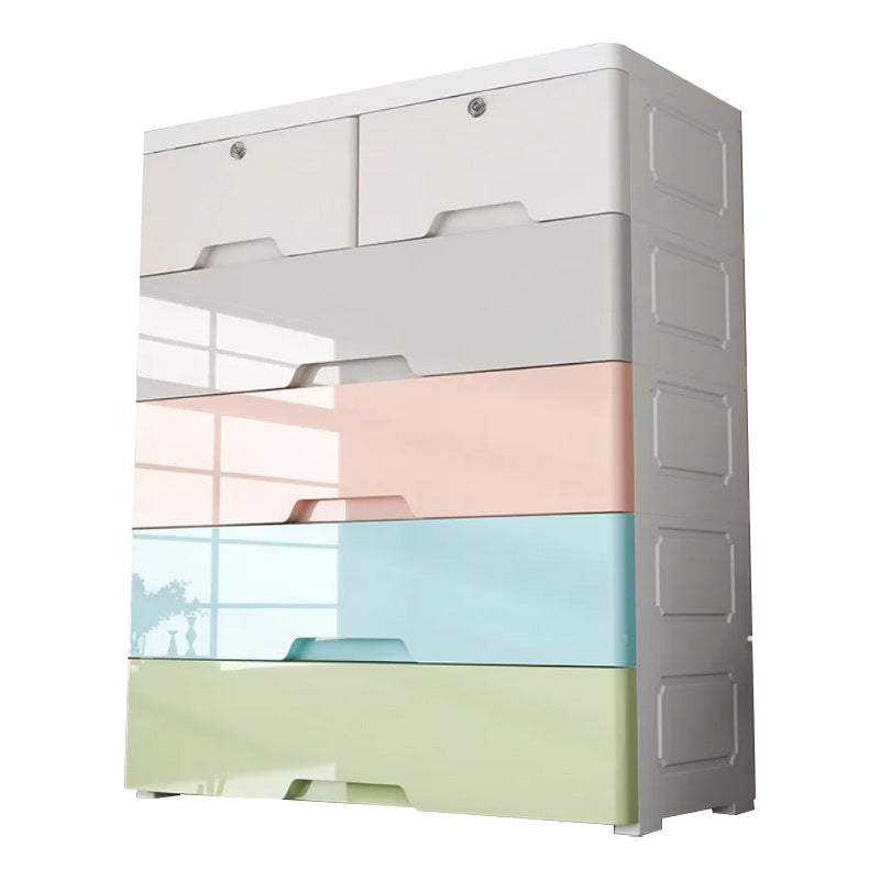 Contemporary Cabinet With Drawer Plastic Storage Cabinet for Home