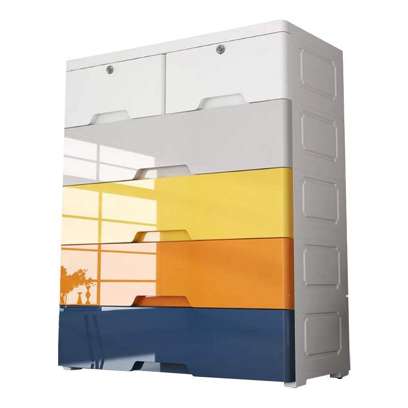 Contemporary Cabinet With Drawer Plastic Storage Cabinet for Home