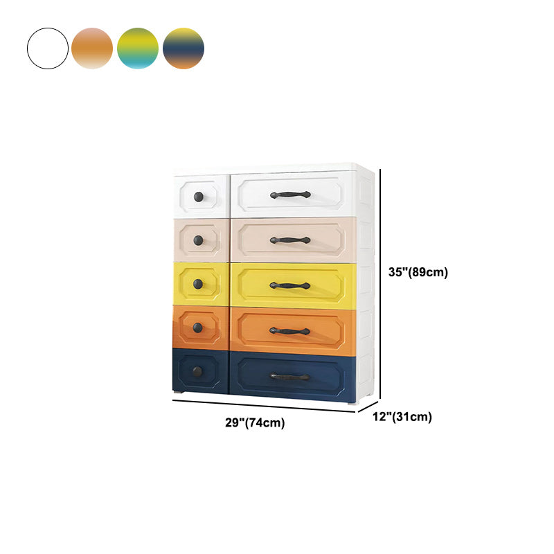 Contemporary Cabinet With Drawer Plastic Storage Cabinet for Home