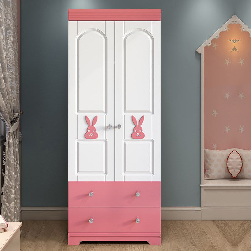 Coastal Storage Cabinet with Hinged Door Manufactured Wood Matte Finish Cabinet