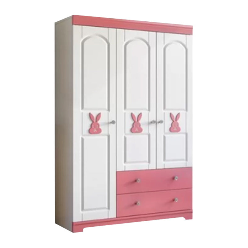 Coastal Storage Cabinet with Hinged Door Manufactured Wood Matte Finish Cabinet
