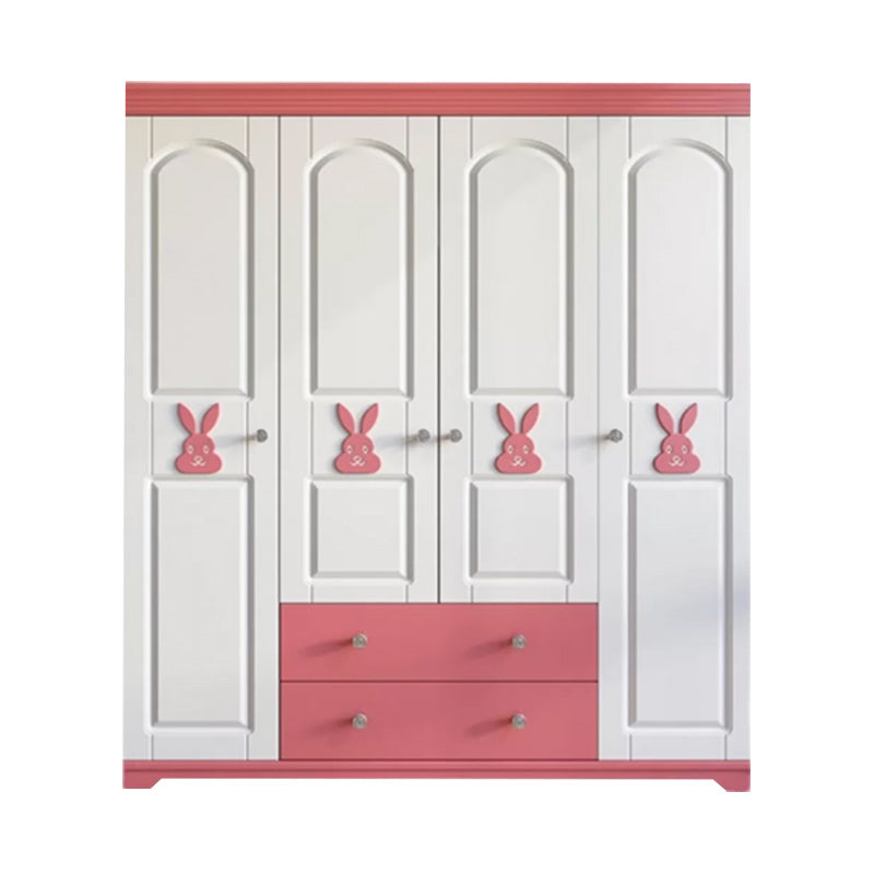 Coastal Storage Cabinet with Hinged Door Manufactured Wood Matte Finish Cabinet