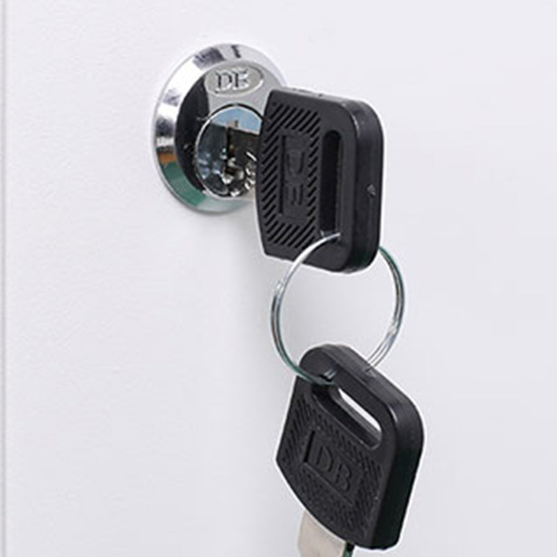 Modern Style Wardrobe Metal Wardrobe Closet with Lock,14.96" D x 16.54" W x 39.37" H