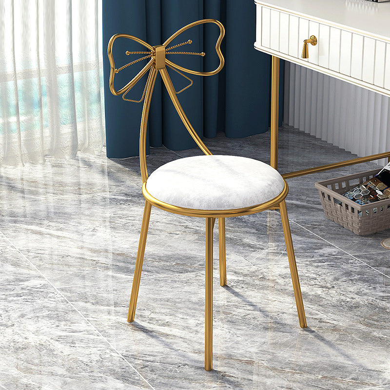 Modern Makeup Vanity Desk with Mirror and Storage Shelves 47.25" for Bedroom