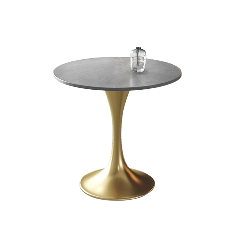 Traditional Luxury Dining Table Sintered Stone Tulip Table for Dining Room