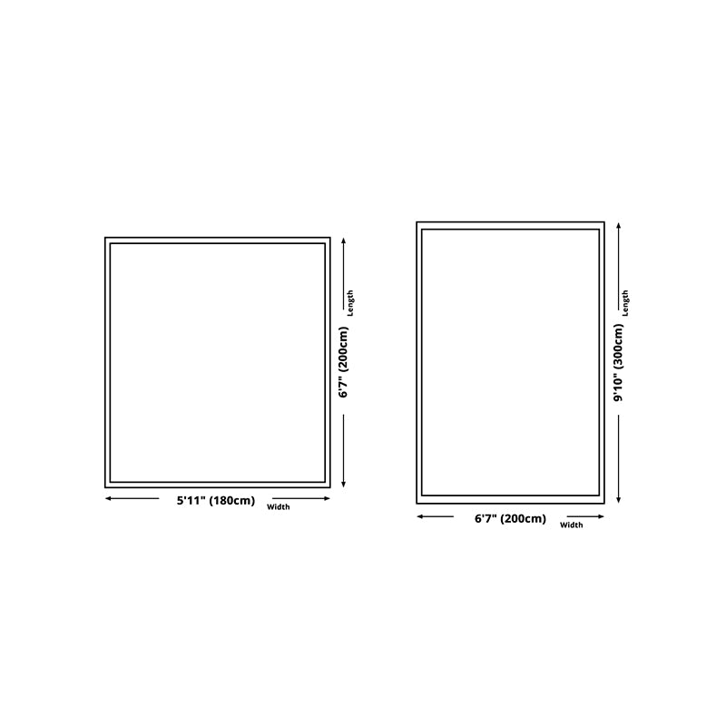 Gray Line Carpet Polyester Casual Area Carpet Non-Slip Backing Carpet for Sitting Room