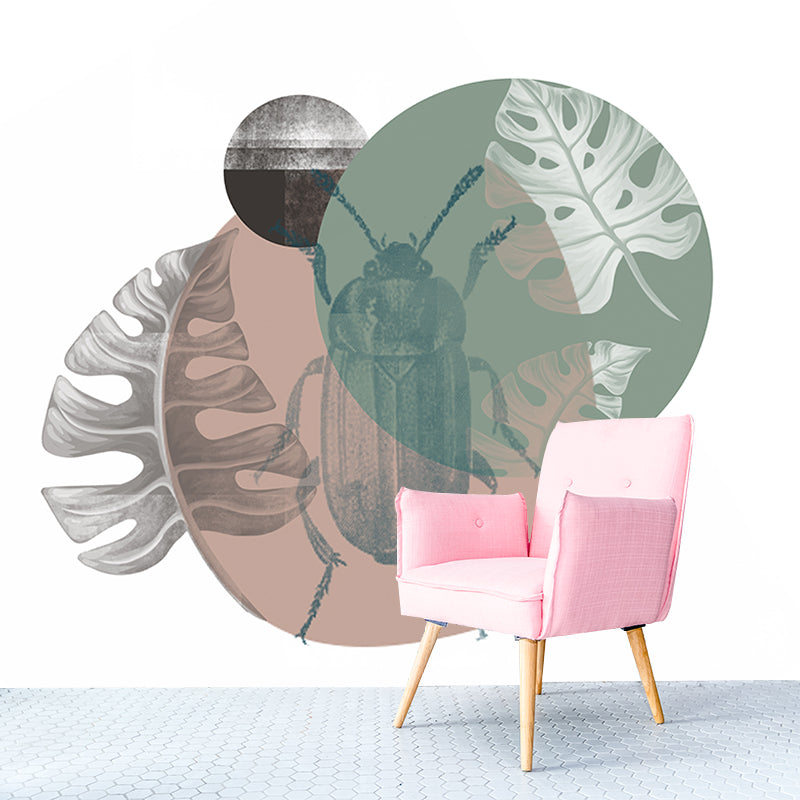 Environmental Wall Mural Wallpaper Bohemian Style Living Room Wall Mural