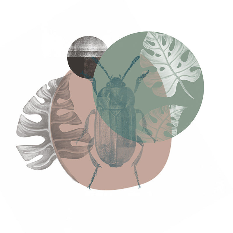 Environmental Wall Mural Wallpaper Bohemian Style Living Room Wall Mural