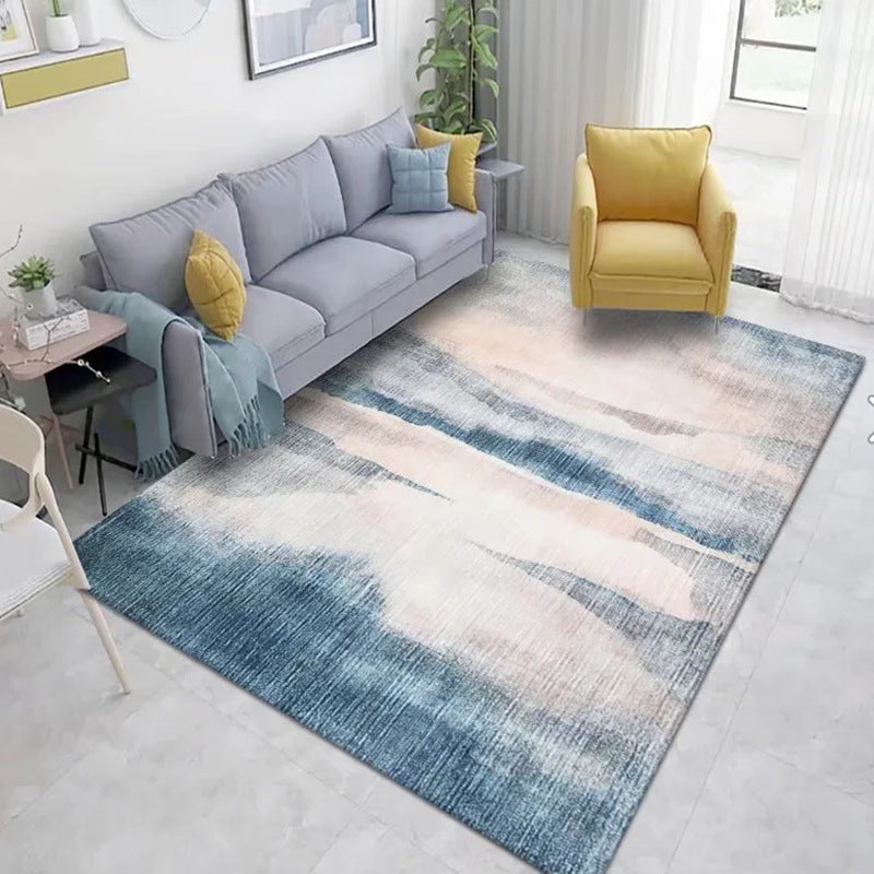 Modern Carpet Leisure Abstract Pattern Rug Stain Resistant Rug for Living Room